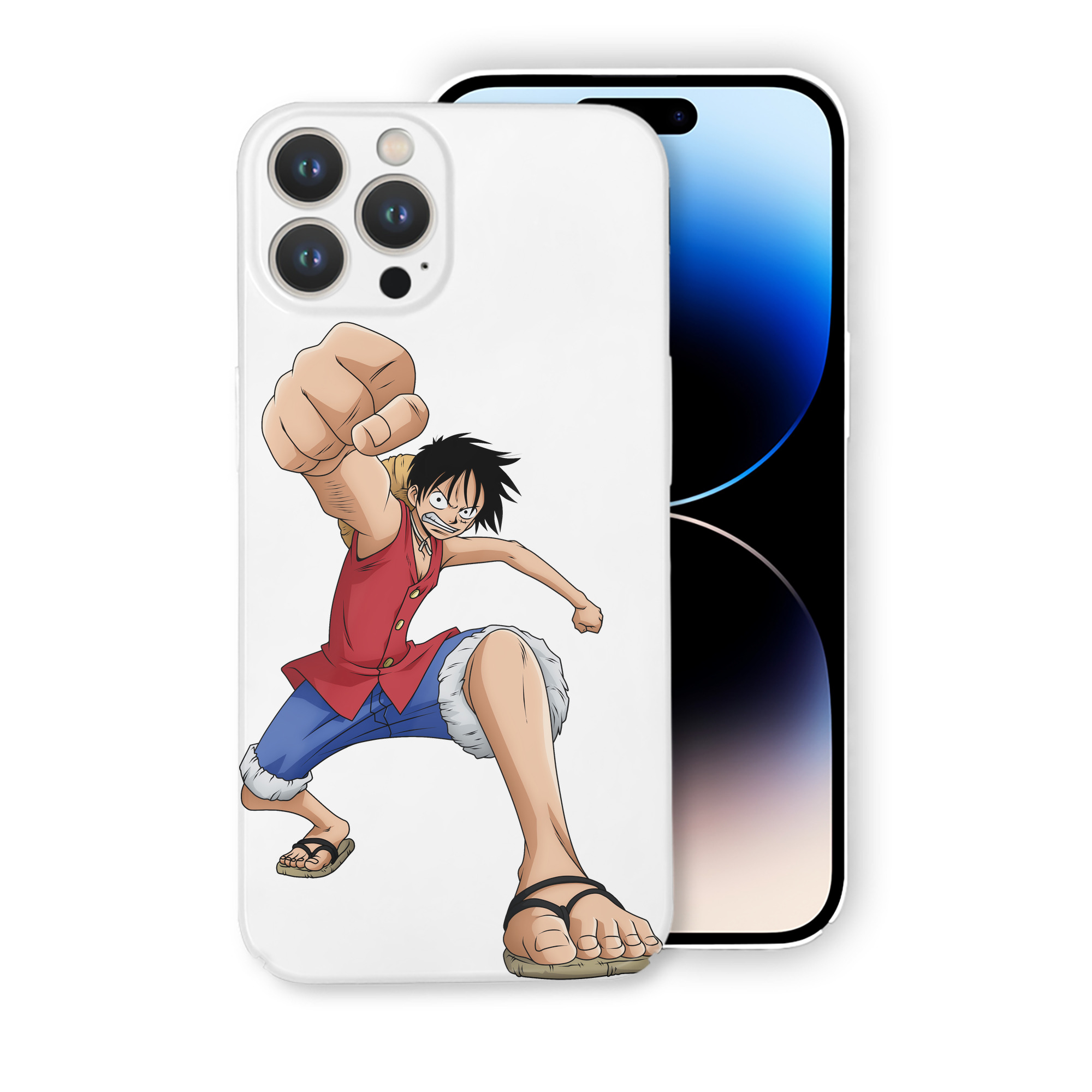 （画像用） ワンピース モンキー・D・ルフィ ONE PIECE Monkey D. Luffy 【iPhone 14シリーズ対応】ハードケース